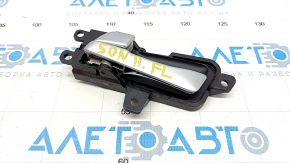 Door handle inner front left Hyundai Sonata 11-15 gray