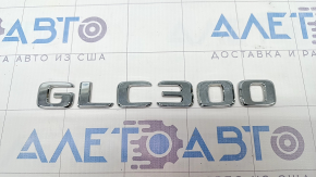 Emblem inscription GLC 300 trunk door Mercedes GLC 300 16-22 SUV