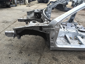 Front left quarter Toyota Camry v40 on the body, silver