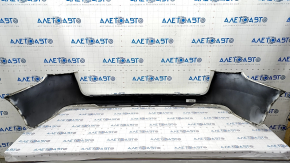 Bare rear bumper Mercedes GLC 300/43 16-22 without parking sensors, white 149, scratch