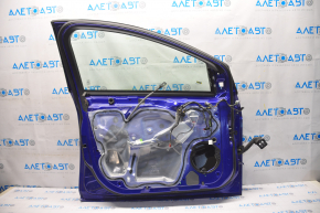 Door assembly front left Ford Focus mk3 11-18 blue L1 keyless, bumps, dented corner