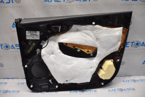 Door trim card front left Ford Focus mk3 15-18 black with black insert cloth, Titanium, worn, needs cleaning