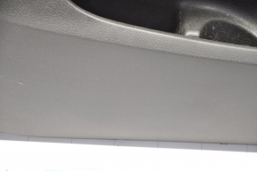 Door trim card front left Ford Focus mk3 15-18 black with black insert cloth, Titanium, worn, needs cleaning