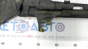 Front bumper lip Mercedes GLC 300 16-19 for parking sensors, broken fasteners, scratches