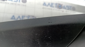 Front bumper lip Mercedes GLC 300 16-19 for parking sensors, broken fasteners, scratches