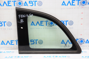 Rear left blind glass window Fiat 500 12-19