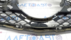 Base of radiator grill grill Mercedes GLC 300/350e 16-19 without chamber, mesh, broken mesh, broken fasteners