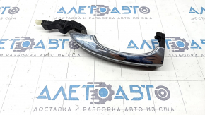Door handle outer front left Audi A6 C7 12-18 keyless chrome, scratches