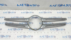 Grille trim grill Mercedes GLC 300/350e/43 16-19 without chamber, silver, complete with moldings, pokes, cracked