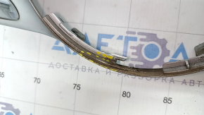 Grille trim grill Mercedes GLC 300/350e/43 16-19 without chamber, silver, complete with moldings, pokes, cracked