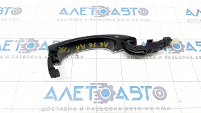 Door handle outer rear right Audi A6 C7 12-18 keyless chrome, scratches