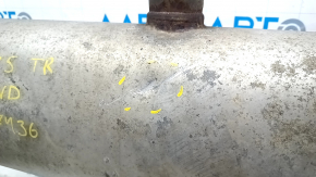 Muffler rear part with barrel Jeep Cherokee KL 14- 3.2 AWD 2 pipes, dents