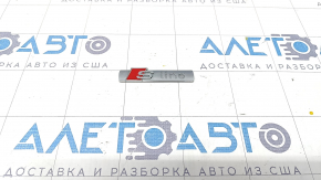 S-line emblem right wing Audi A6 C7 12-18