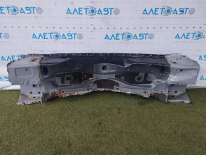 Rear panel Audi Q7 4L 10-15 2 parts, black, dents, tears, cuts