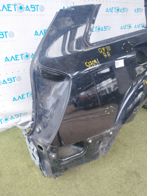 Quarter wing rear right Audi Q7 4L 10-15 black, painted, putty 0.4-1.6 mm, pokes