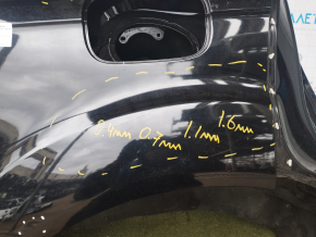 Quarter wing rear right Audi Q7 4L 10-15 black, painted, putty 0.4-1.6 mm, pokes