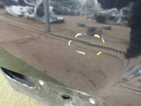 Quarter wing rear right Audi Q7 4L 10-15 black, painted, putty 0.4-1.6 mm, pokes