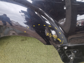 Quarter wing rear left Audi Q7 4L 10-15 black, painted, putty 3.5-4.0 mm