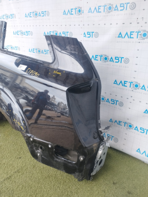 Quarter wing rear left Audi Q7 4L 10-15 black, painted, putty 3.5-4.0 mm