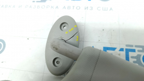 Right visor Ford Transit Connect MK2 13-23 gray, without hook, crack in fastening