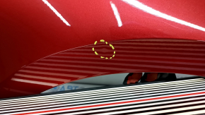 Front right wing Audi A5 F5 17- red LY3S, butt