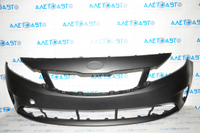 Bare front bumper Kia Forte 4d 17-18 rest without parking sensors