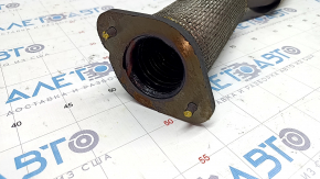 Left intake pipe Jeep Cherokee KL 19- 3.2 AWD studs sawed off, mesh on corrugation torn