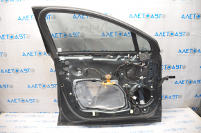 Door assembly front left Ford Fusion mk5 13-20 graphite HN, butt on molding, butts, without plug, air in lining