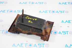 Rear bumper reinforcement fang left Hyundai Sonata 14 rusty