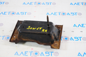 Rear bumper reinforcement fang right Hyundai Sonata 14 rusty