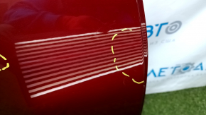 Bare rear right door Audi A5 F5 17- 5D red LY3S, bumpers