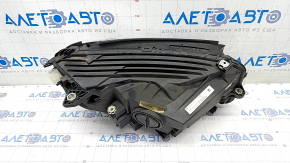 Headlight front left bare Mercedes GLC 16-19 halogen with seal, sand, scratch