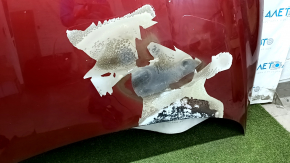 Bare hood Audi A5 F5 17- iron, red LY3S, burnt