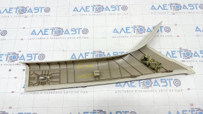Front pillar trim left upper Mercedes GLC 16-22 beige, broken mount, needs cleaning
