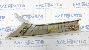 Front pillar trim right upper Mercedes GLC 16-22 beige, broken fastening, needs cleaning
