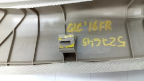 Front pillar trim right upper Mercedes GLC 16-22 beige, broken fastening, needs cleaning