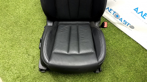 Passenger seat Audi A5 F5 17-19 with airbad, leather black, heated, electric