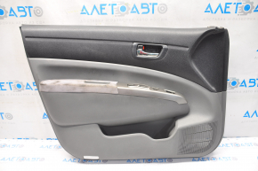 Door trim card front left Toyota Prius 20 04-09 gray, armrest cloth, scratches, for cleaning