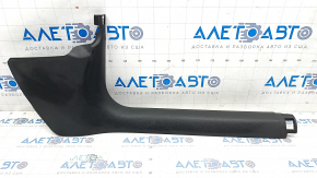 Door sill trim inner front right Audi A6 C7 12-18 black, scratches