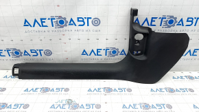 Door sill trim inner front left Audi A6 C7 12-18 black, scratches