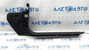 Door sill trim inner front left Audi A6 C7 12-18 black, scratches