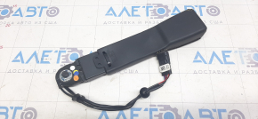 Ford Fusion mk5 17-20 passenger seat belt latch black with sensor, torn, minor scratches