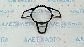 Steering wheel cover Audi A5 F5 17 - black gloss