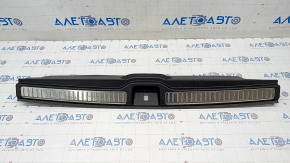 Mercedes GLC 16-22 trunk opening trim scratches on chrome