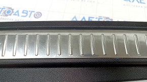 Mercedes GLC 16-22 trunk opening trim scratches on chrome