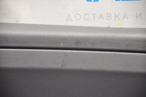 Door trim card front left Fiat 500 12-17 black, armrest leather with perforation, scratches