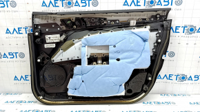 Door trim card front left Ford Fusion mk5 17-20 black. black trim, under the button