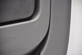 Door trim card front right Fiat 500 12-17 black, armrest leather with perforation, scratches