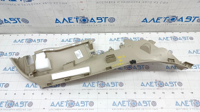 Rear pillar trim lower left Mercedes GLC 16-22 beige, scratches, broken mount