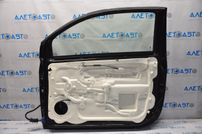 Door assembly front right Fiat 500 12-19 black PXR, butts